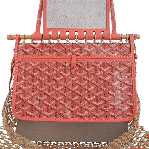 goyard limited edition aligre|Goyard coral colorway.